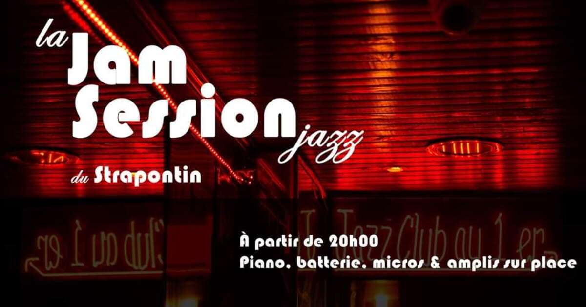 Photo de l'événement JAM SESSION JAZZ à STRAPONTIN CAFE