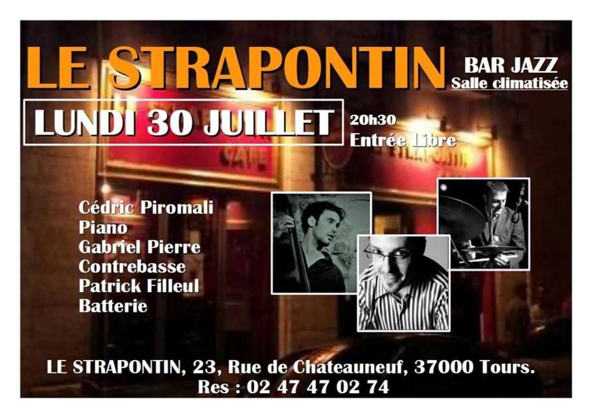 Photo de l'événement TRIO JAZZ à STRAPONTIN CAFE