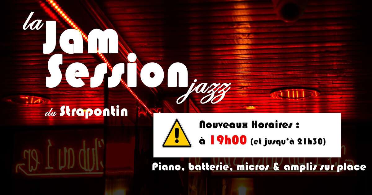 Photo de l'événement BOEUF JAZZ à STRAPONTIN CAFE