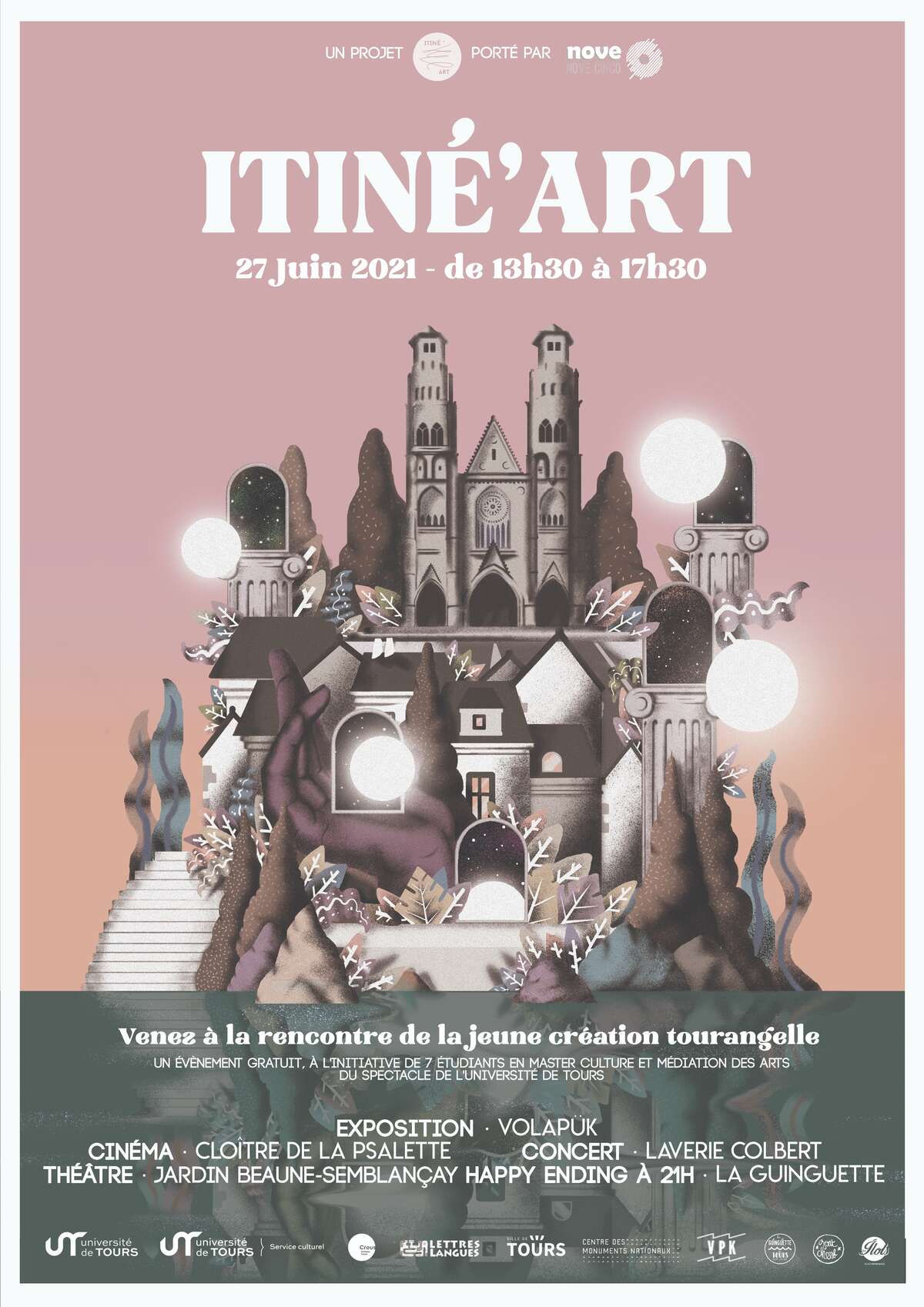 Photo de l'événement Itiné' Art à Quartier cathédrale, centre-ville de Tours