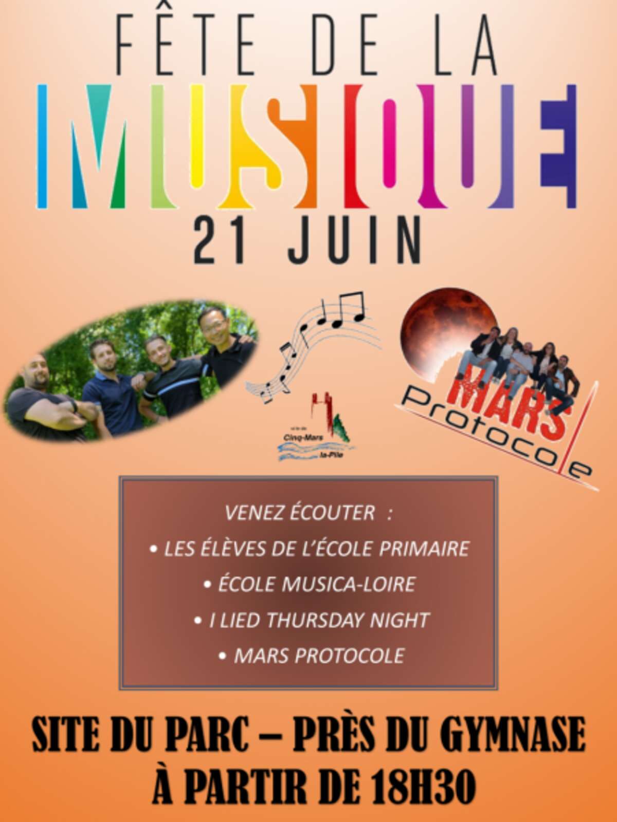 Illustration Fête de la musique Cinq-Mars-La-Pile