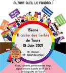 Marche des Fiertés LGBTI Gay Pride Tours 2021 image au format JPG