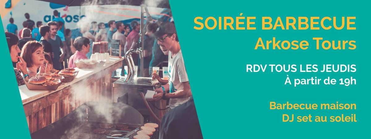 Photo de l'événement Apéro Barbecue Dj set à Arkose Tours