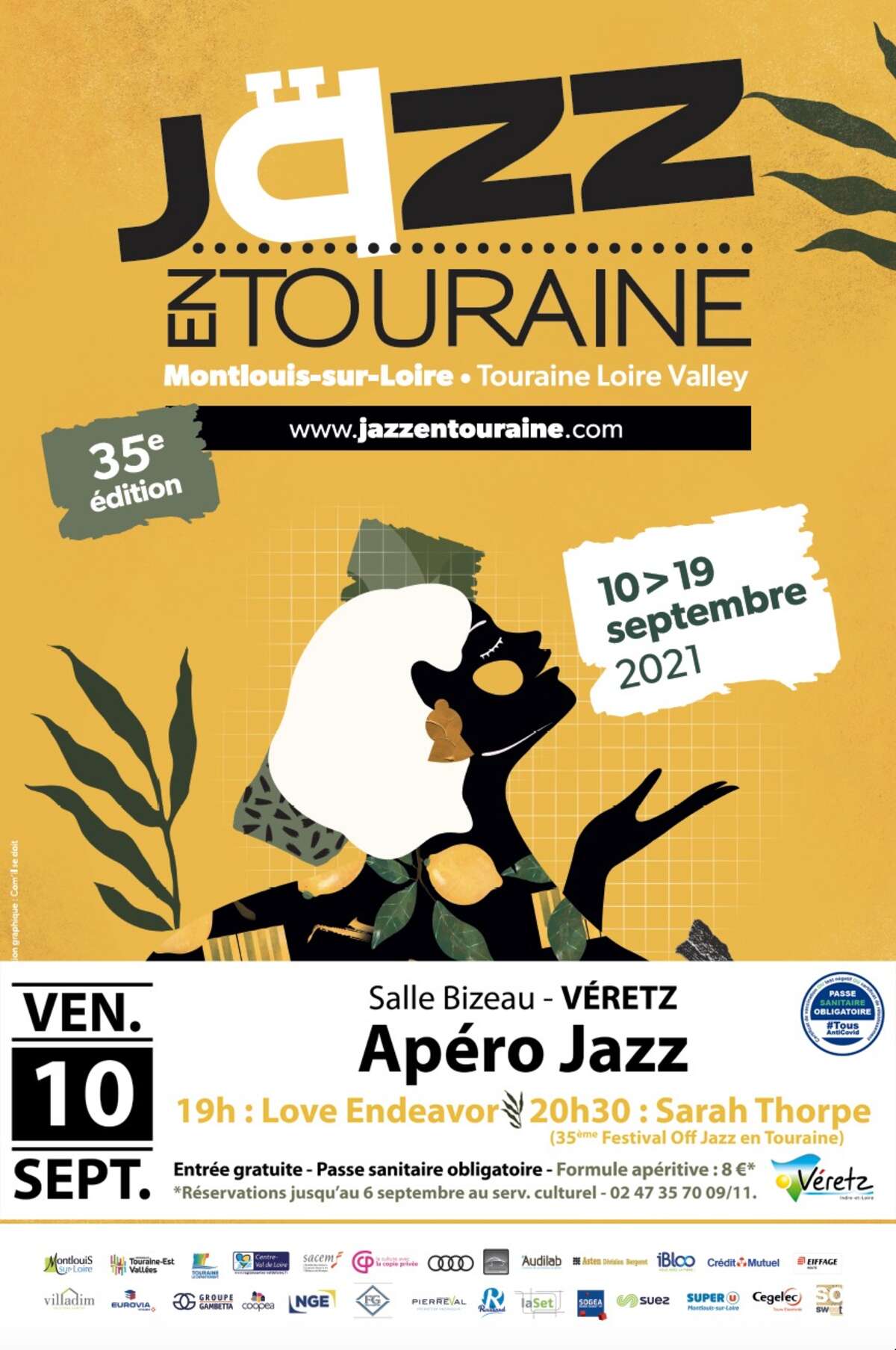 Illustration SOIRÉE APÉRO JAZZ DANS LE CADRE DU 35ÈME FESTIVAL OFF JAZZ EN TOURAINE