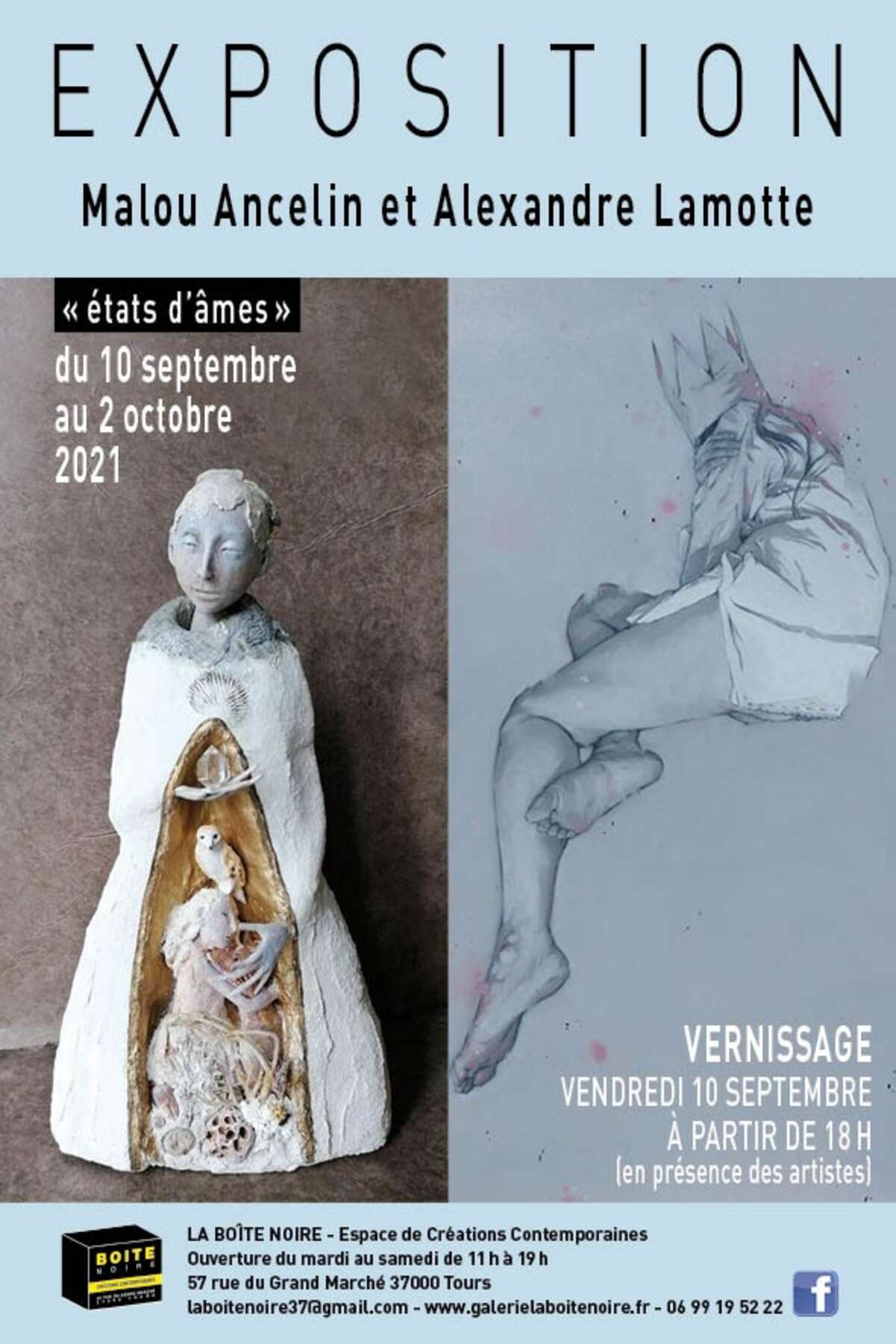 Illustration Vernissage d' "états d'âmes"