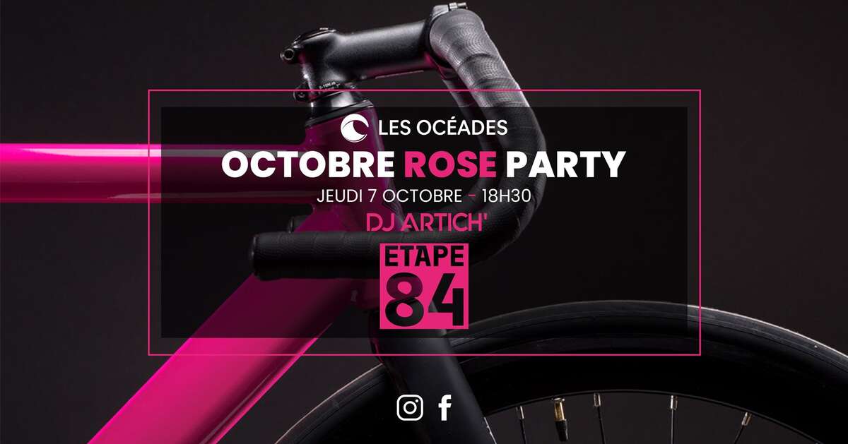 Illustration OCTOBRE ROSE PARTY