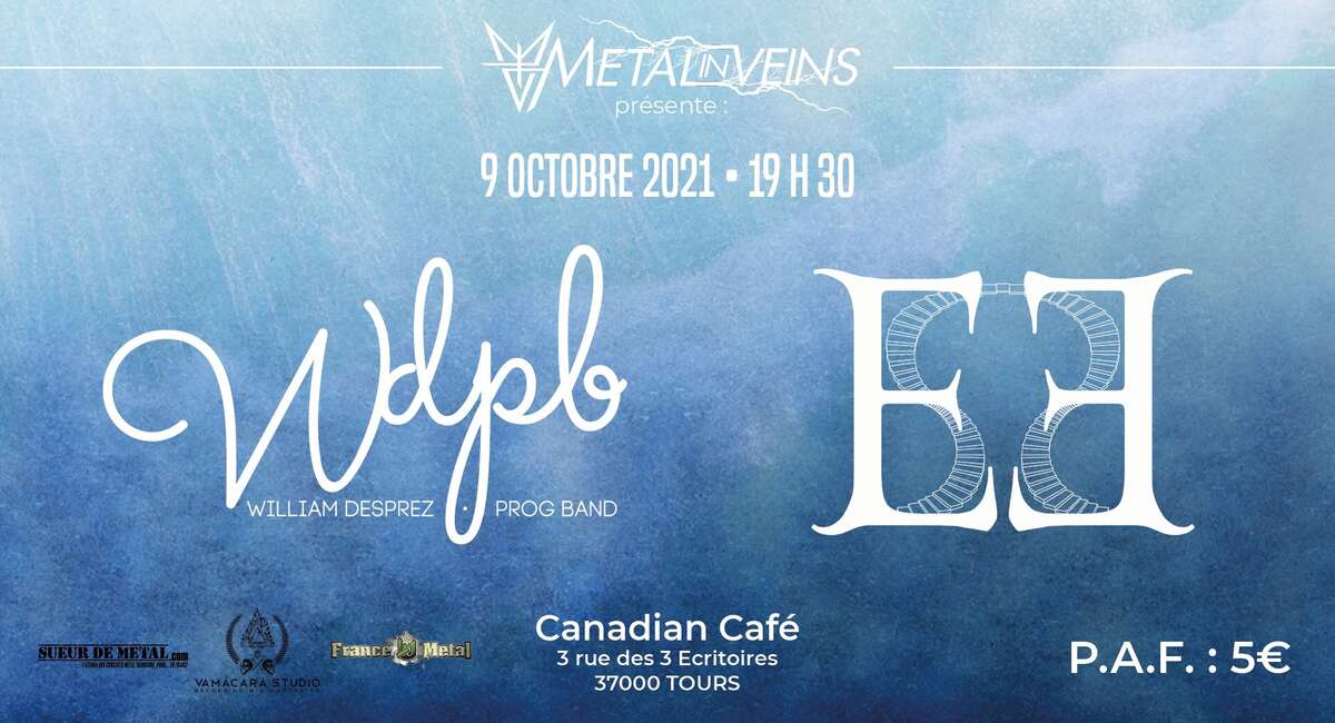 Photo de l'événement MiV Tours : William Desprez Prog Band / Esprit d' Escalier à Canadian Café