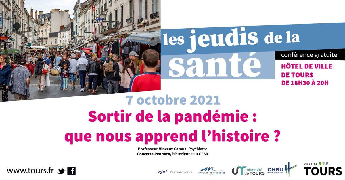 Illustration Les Jeudis de la santé - Sortir de la pandémie : que nous apprend l'histoire ?