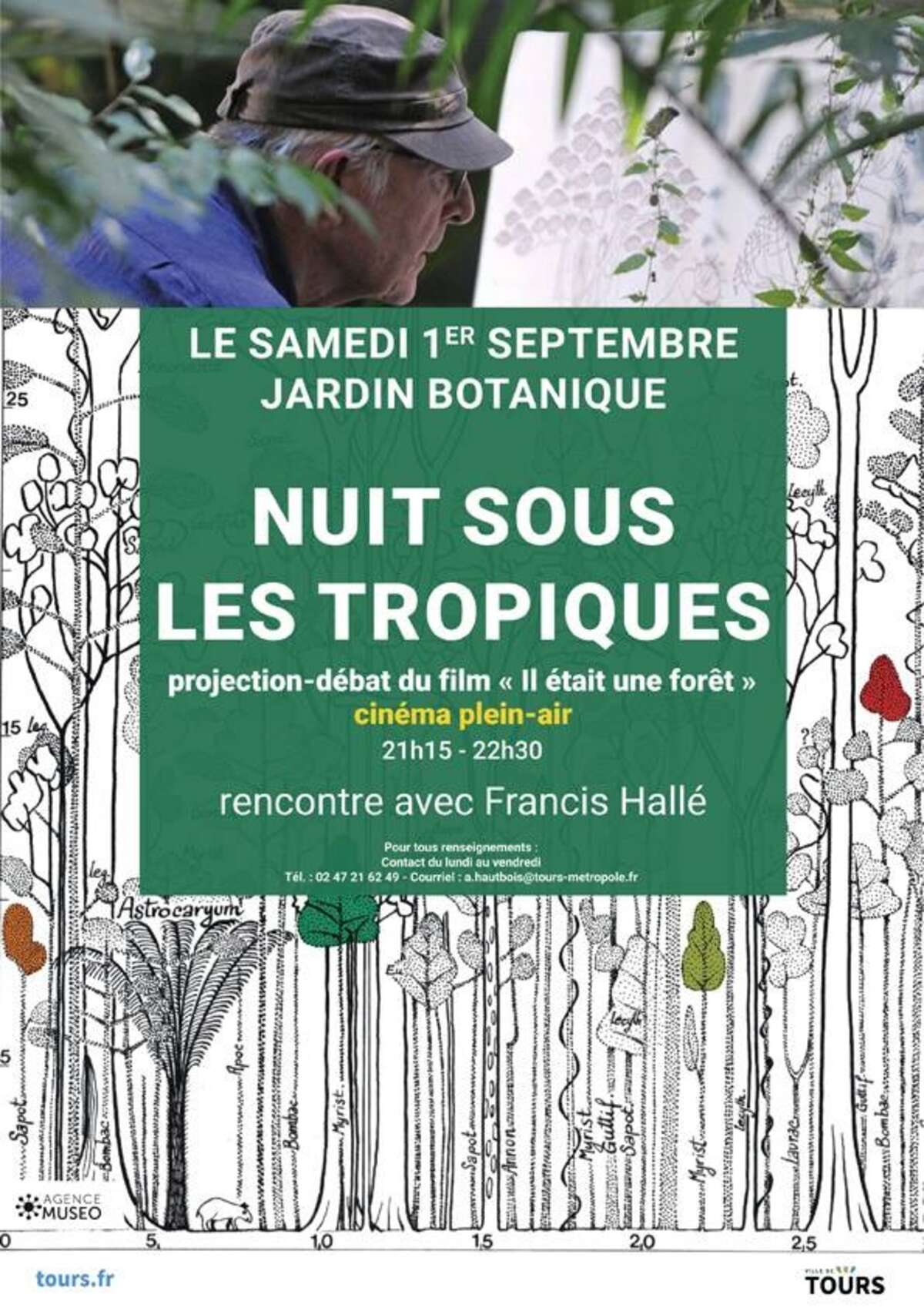 Photo de l'événement Nuit sous les Tropiques à Serre d'Orangerie du Jardin Botanique