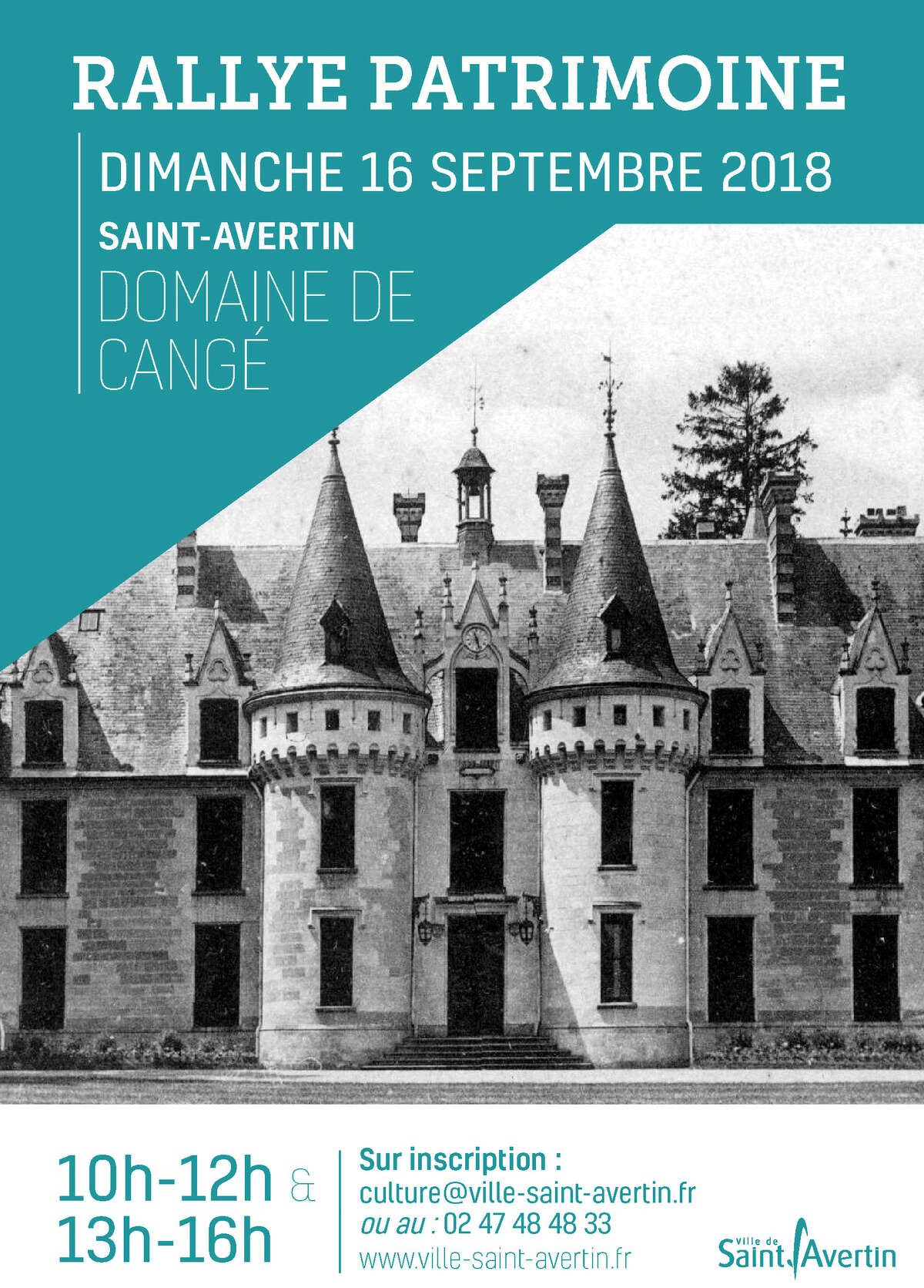 Photo de l'événement Rallye Patrimoine à Saint-Avertin
