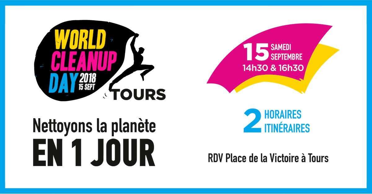 Photo de l'événement World CleanUp Day à Tours à Place de la Victoire, 37000 Tours, France