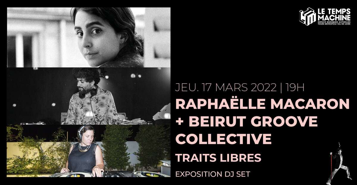 Illustration TRAITS LIBRES : RAPHAËLLE MACARON + BEIRUT GROOVE COLLECTIVE