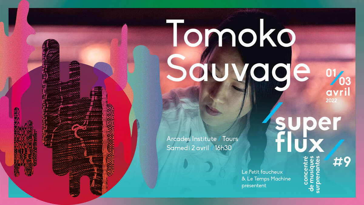 Illustration FESTIVAL SUPER FLUX | Tomoko Sauvage