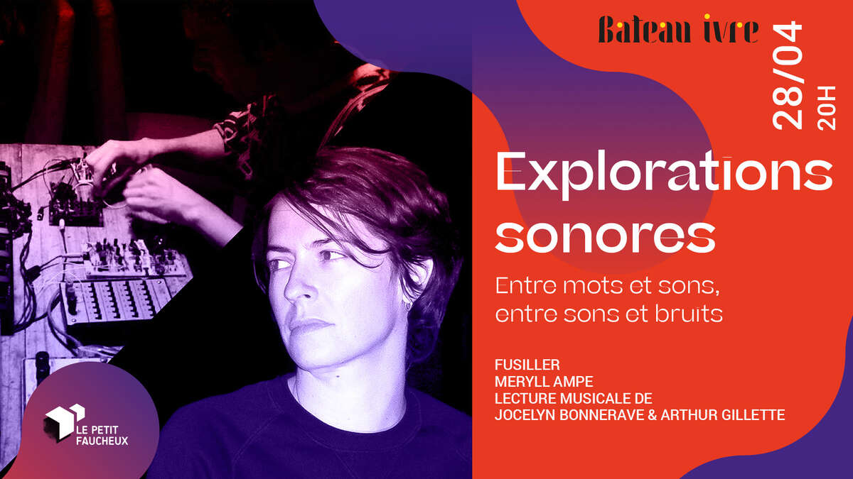 Illustration Explorations sonores : Entre mots et sons, entre sons et bruits