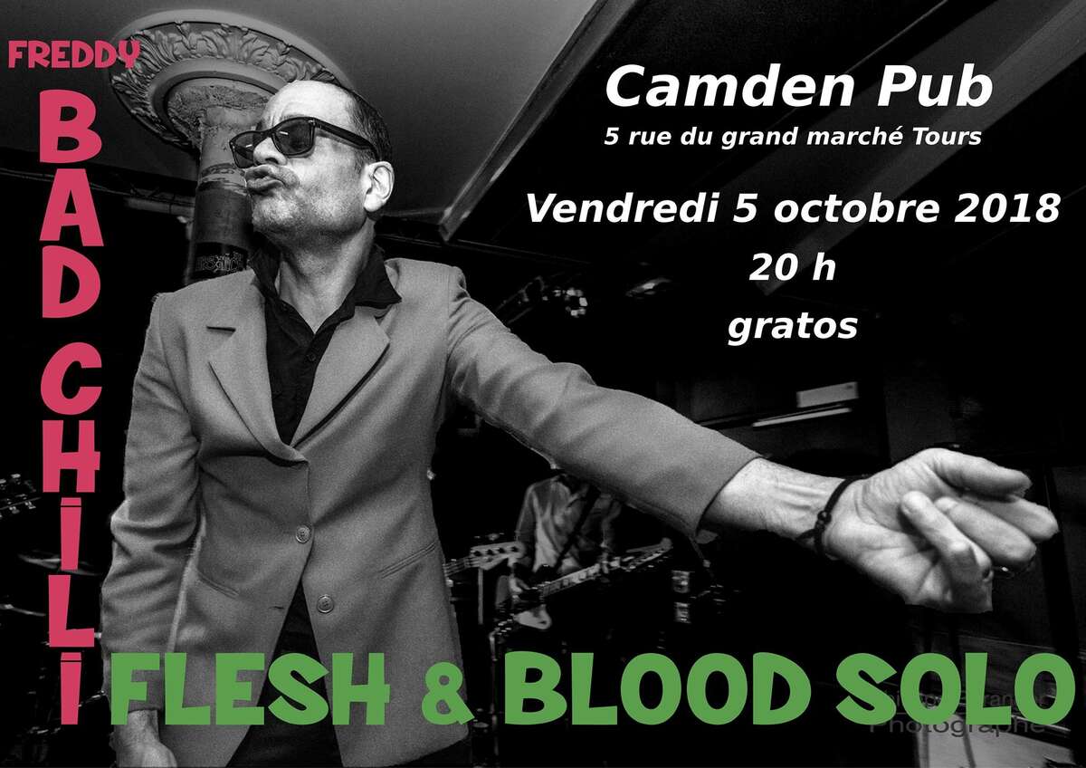Photo de l'événement Freddy BAD CHILI SOLO GIG à Camden pub