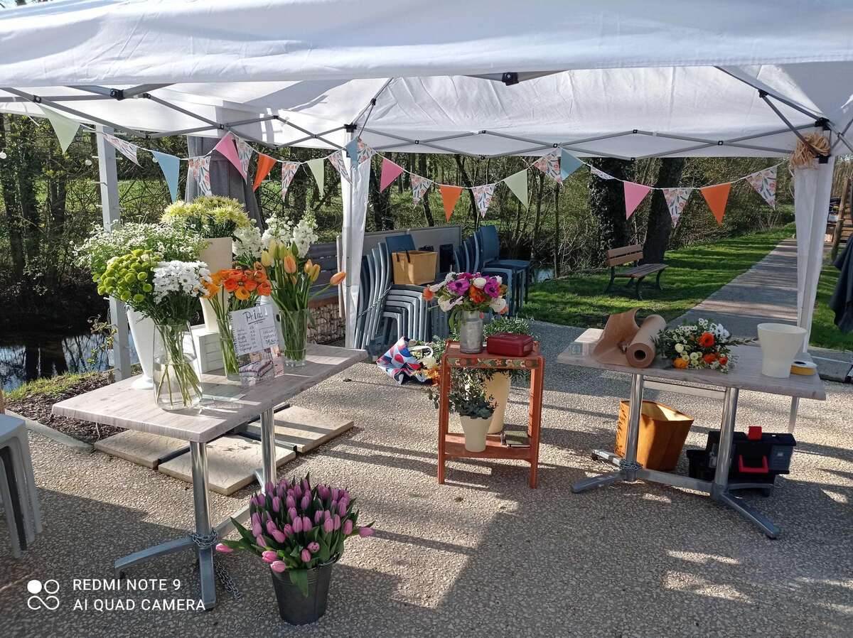 Illustration Marché aux fleurs : la fête du muguet