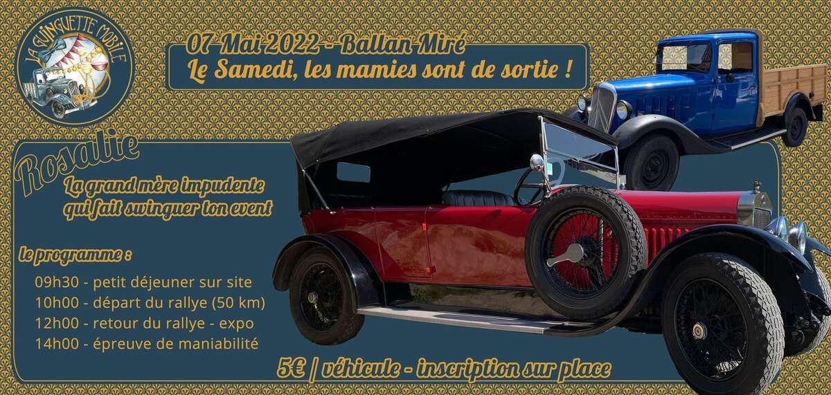 Photo de l'événement Rallye Touristique HAPPY HOP SWING 2022 à Centre d'Animation de la Haye