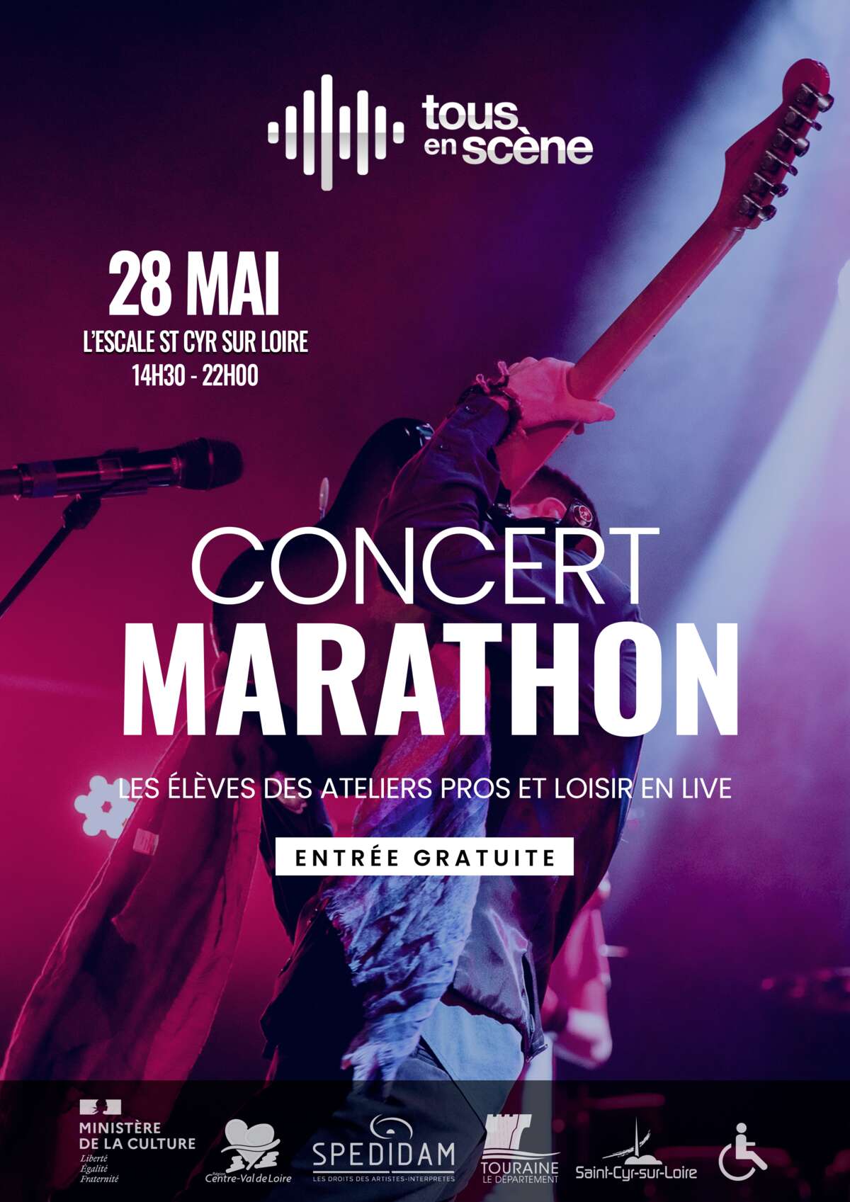 Photo de l'événement Concert Marathon Tous en Scène à L'escale