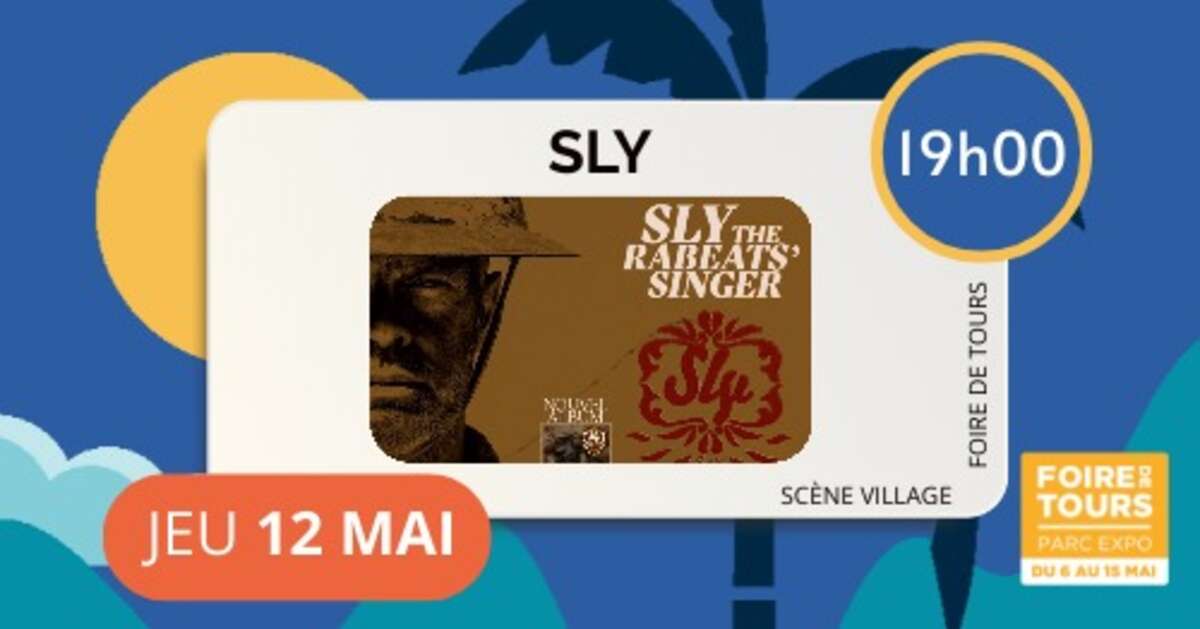Photo de l'événement Foire de Tours -SLY The Rabeat's Singer à Foire de Tours