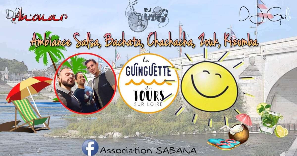 Illustration Guinguette latine - Bord de Loire