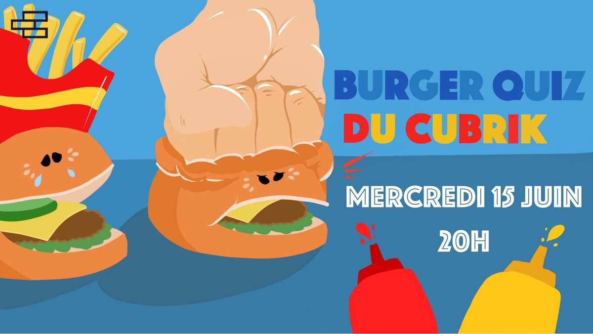 Illustration BURGER QUIZ DU CUBRIK // 4