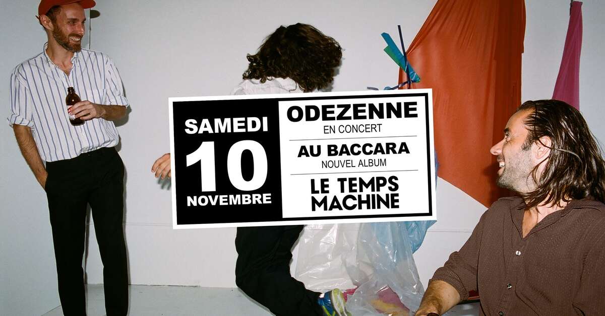 Photo de l'événement Odezenne + Moussa au Temps Machine à Le Temps Machine